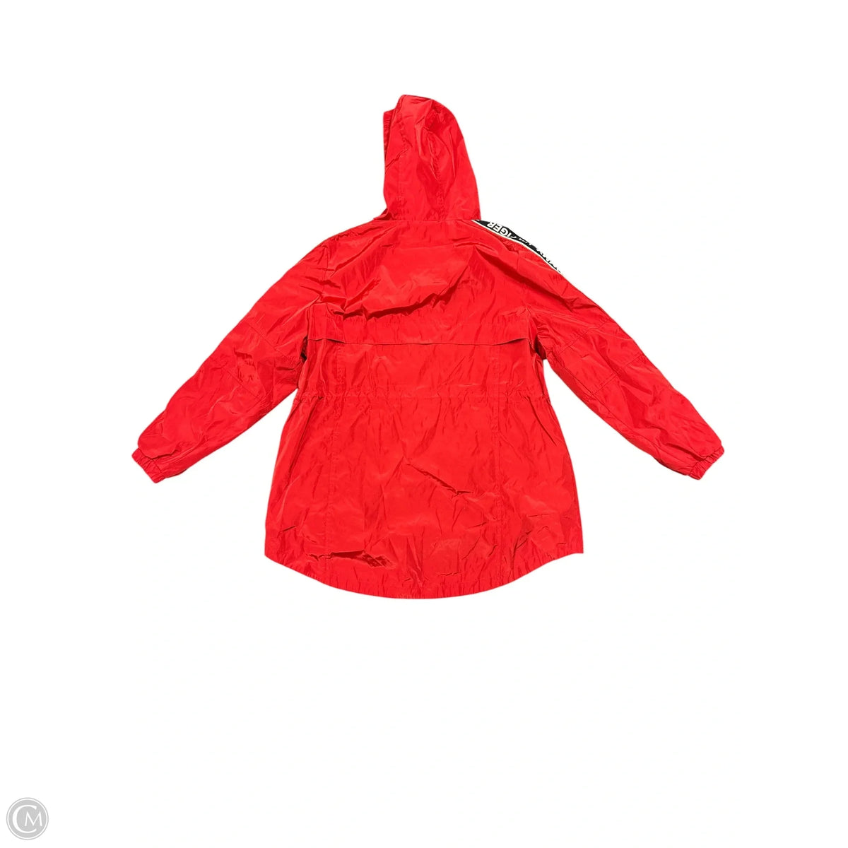 Jacket Windbreaker By Tommy Hilfiger In Red, Size: L