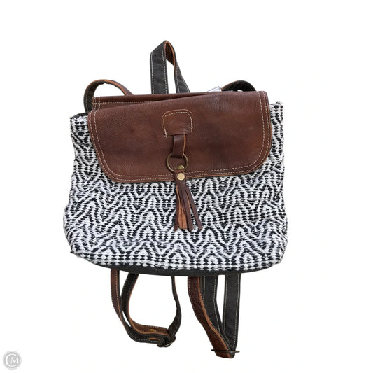 Backpack Leather By Myra, Size: Small