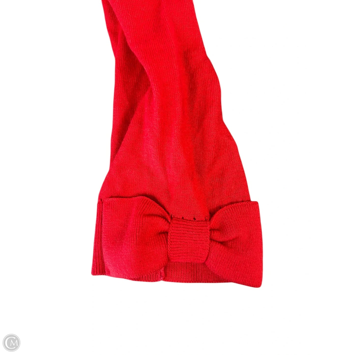 Cardigan Designer By Kate Spade In Red, Size: S