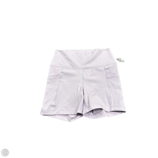 Athletic Shorts By Yogalicious In Purple, Size: L