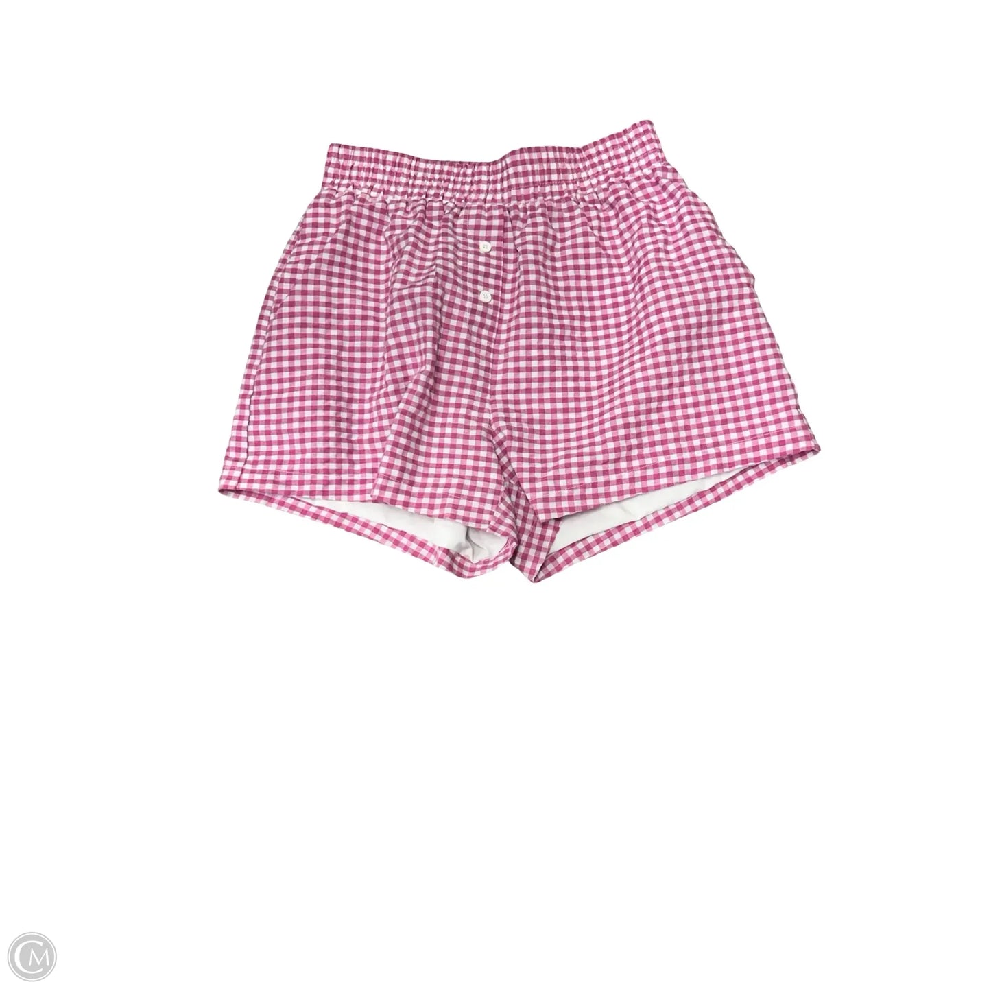 Shorts By Anniewear In Pink & White, Size: S