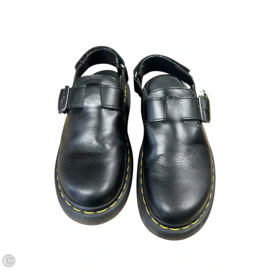 Shoes Flats By Dr Martens In Black, Size: 7