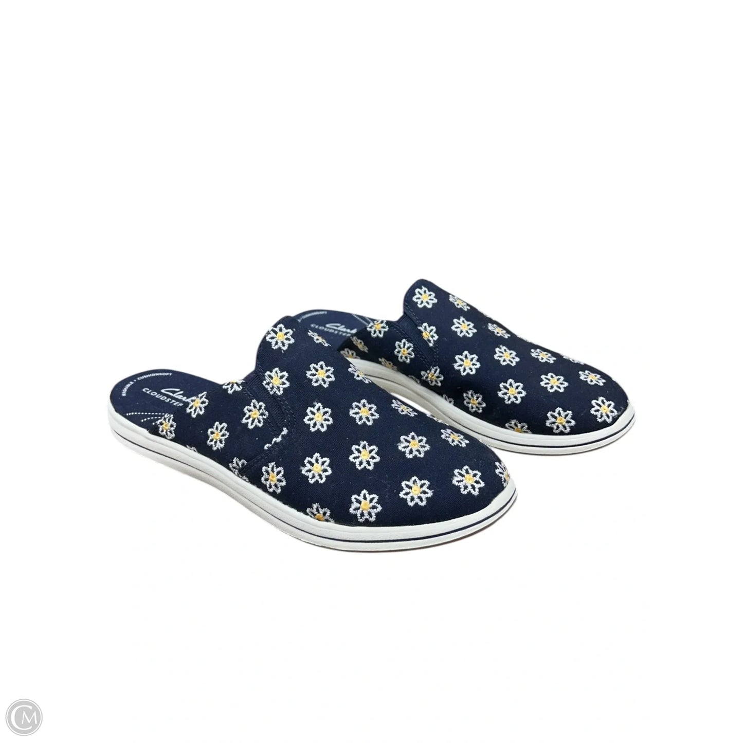 Shoes Flats By Clarks In Blue, Size: 9