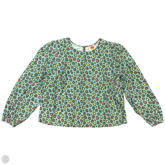 Top Long Sleeve By Anthropologie In Multi-colored, Size: L