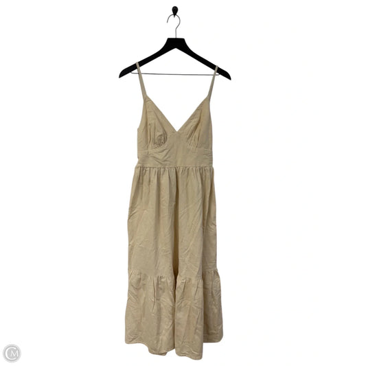 Dress Casual Maxi By Japna In Tan, Size: M