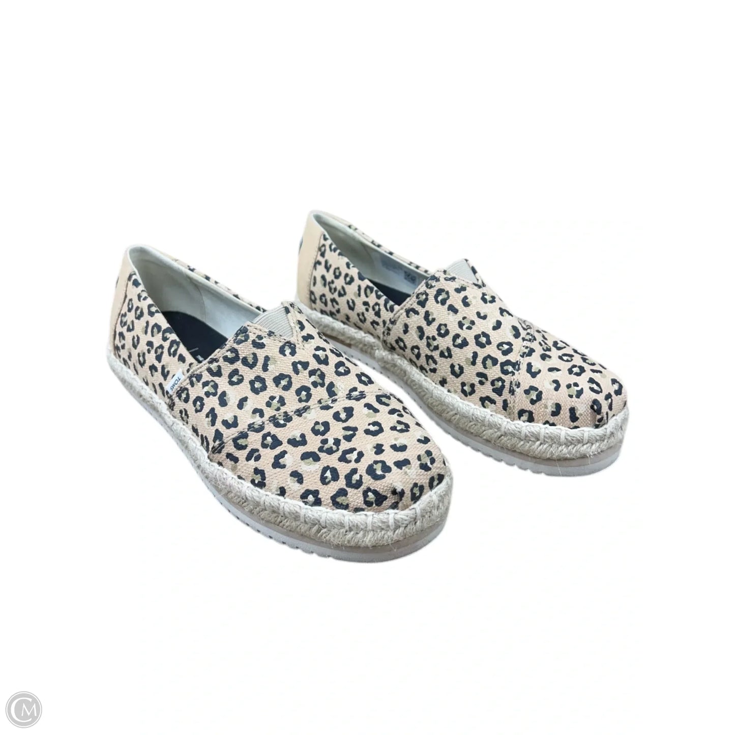 Shoes Flats By Toms In Animal Print, Size: 6.5