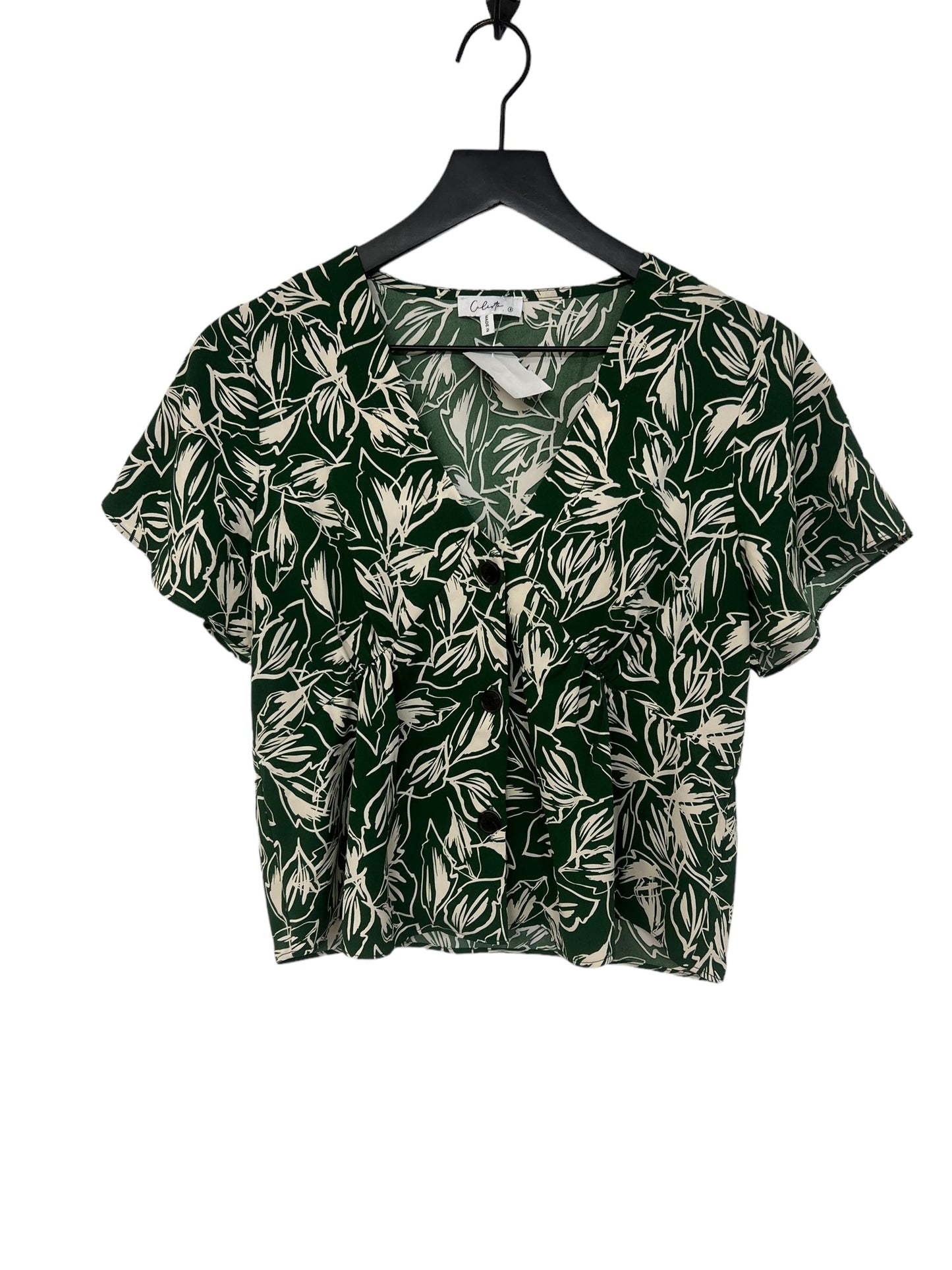 Green Top Short Sleeve Cmc, Size S