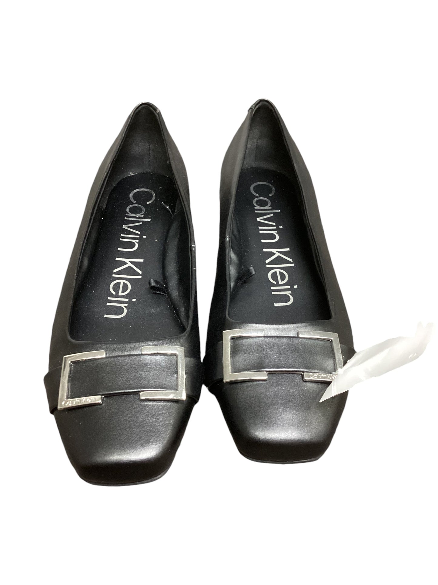 Shoes Flats By Calvin Klein In Black, Size: 7