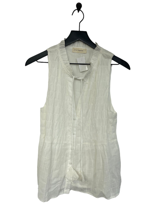 White Top Sleeveless By Together, Size S
