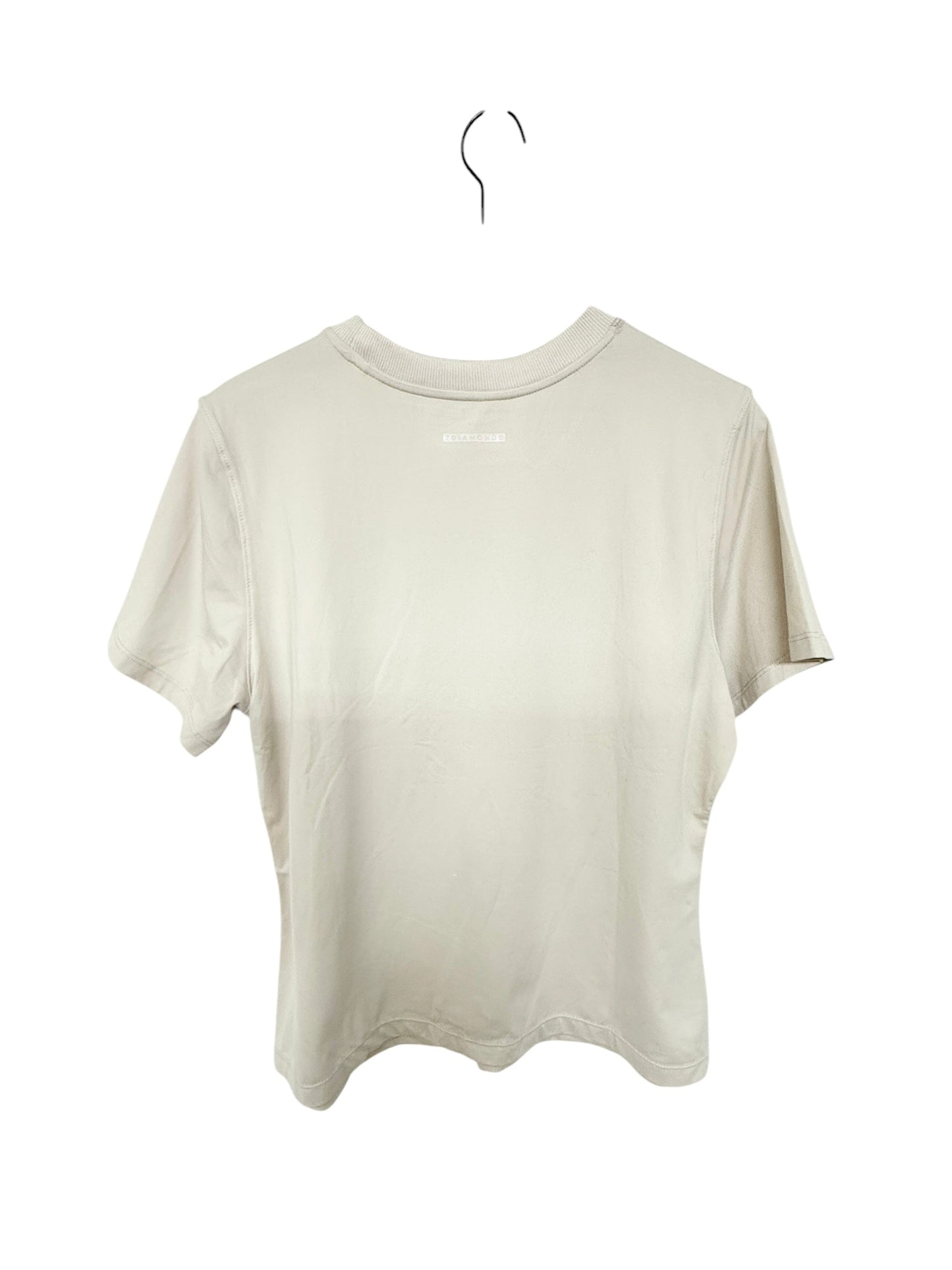 Athletic Top Short Sleeve By Cmb In Cream