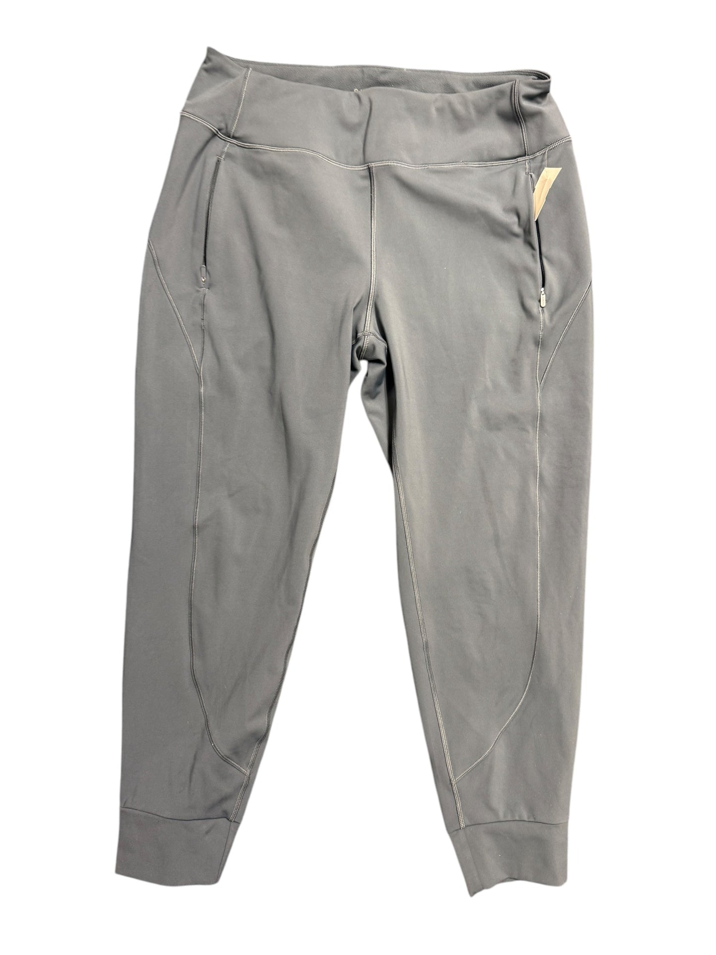 Athletic Pants By Athleta In Grey, Size: L