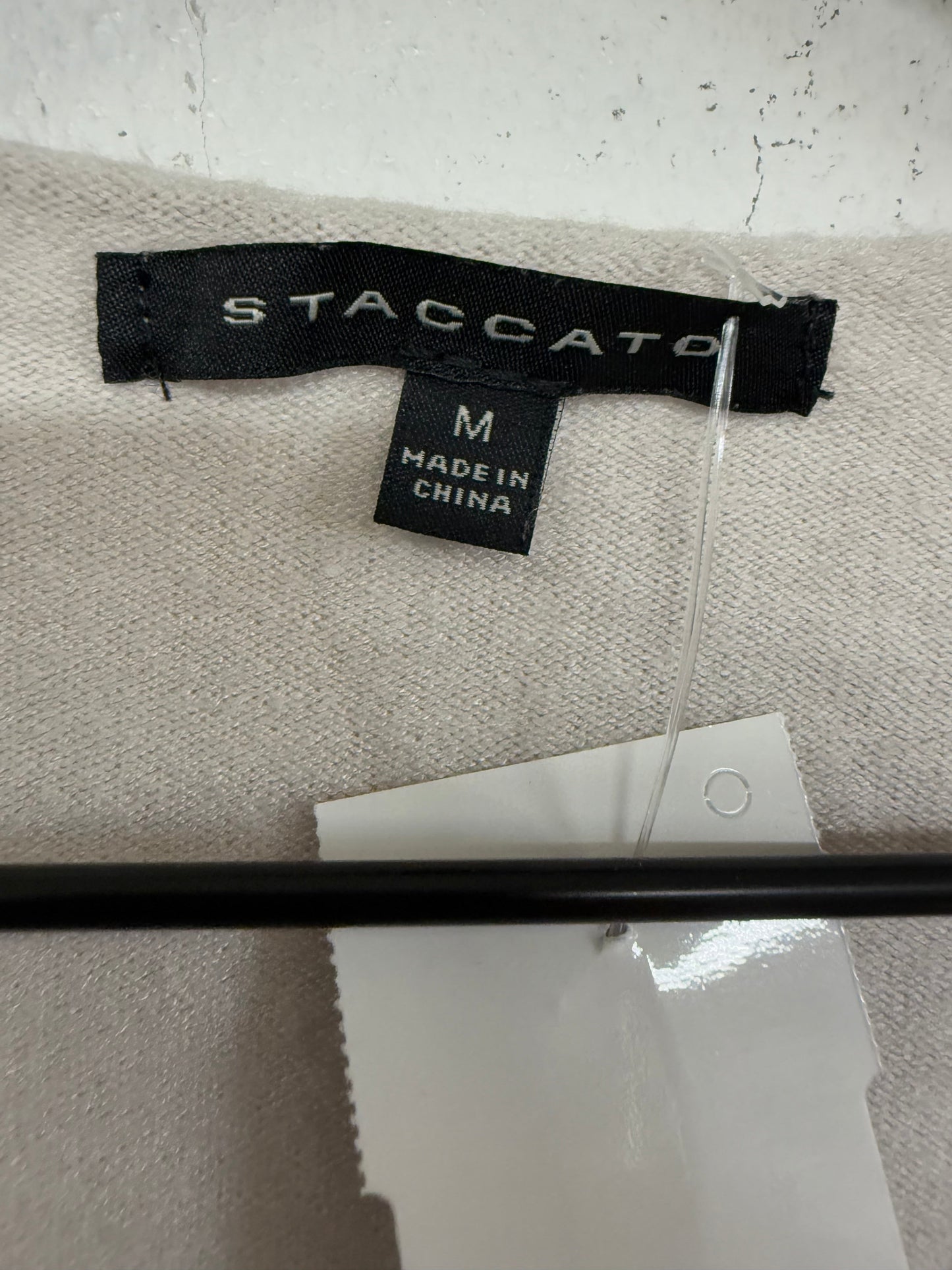 Sweater By Staccato In Ivory, Size: M