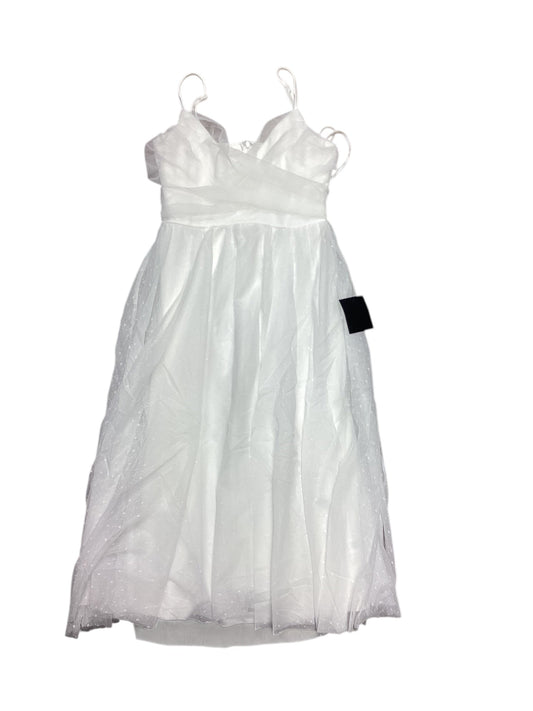 Dress Party Long By Lulus In White, Size: S