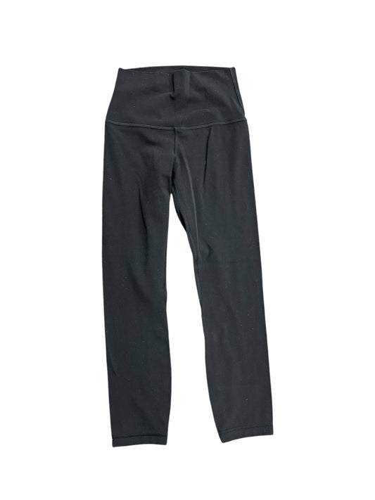 Athletic Leggings By Lululemon In Black, Size: 2