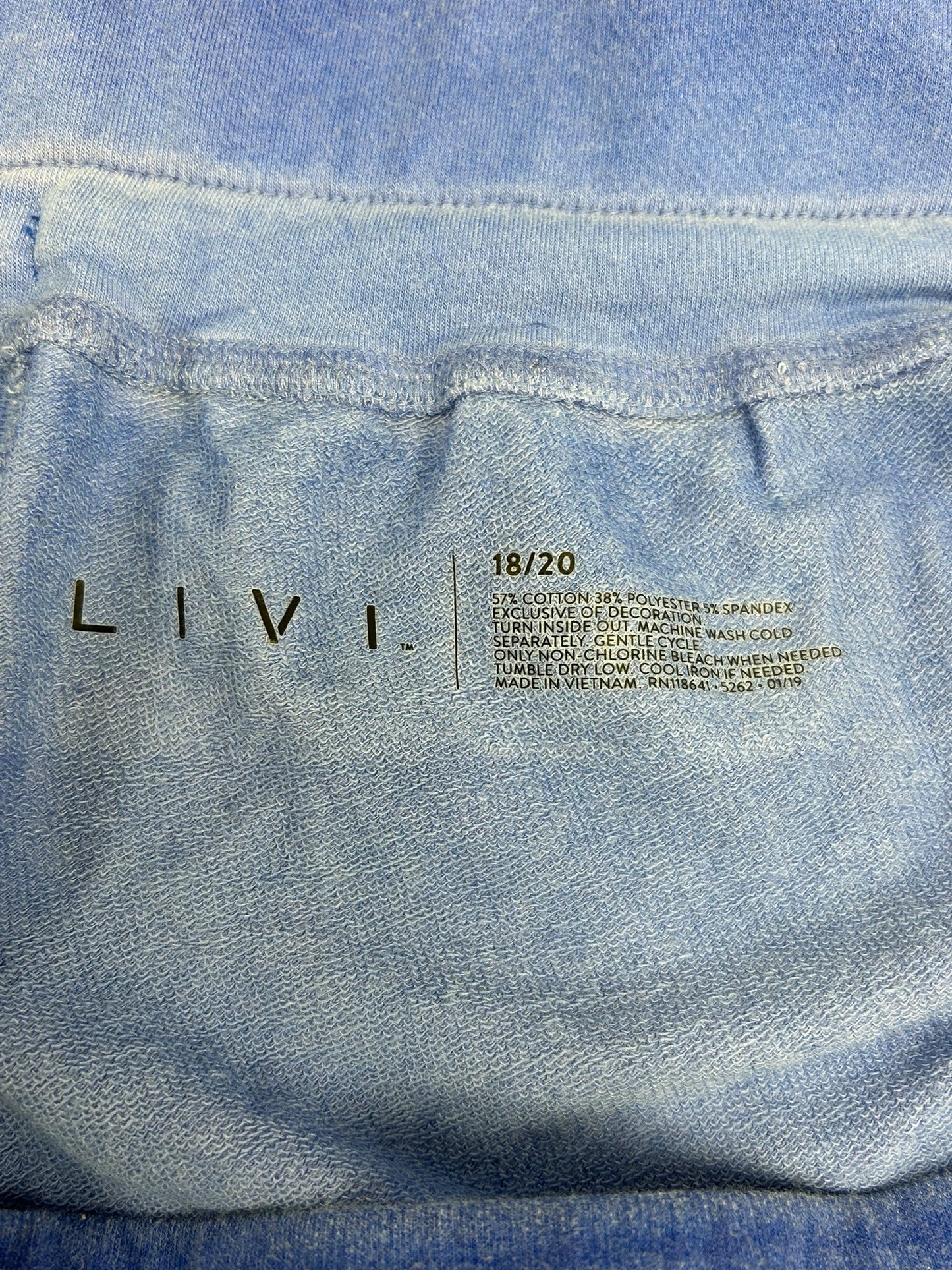 Shorts By Livi Active In Blue, Size: 2X