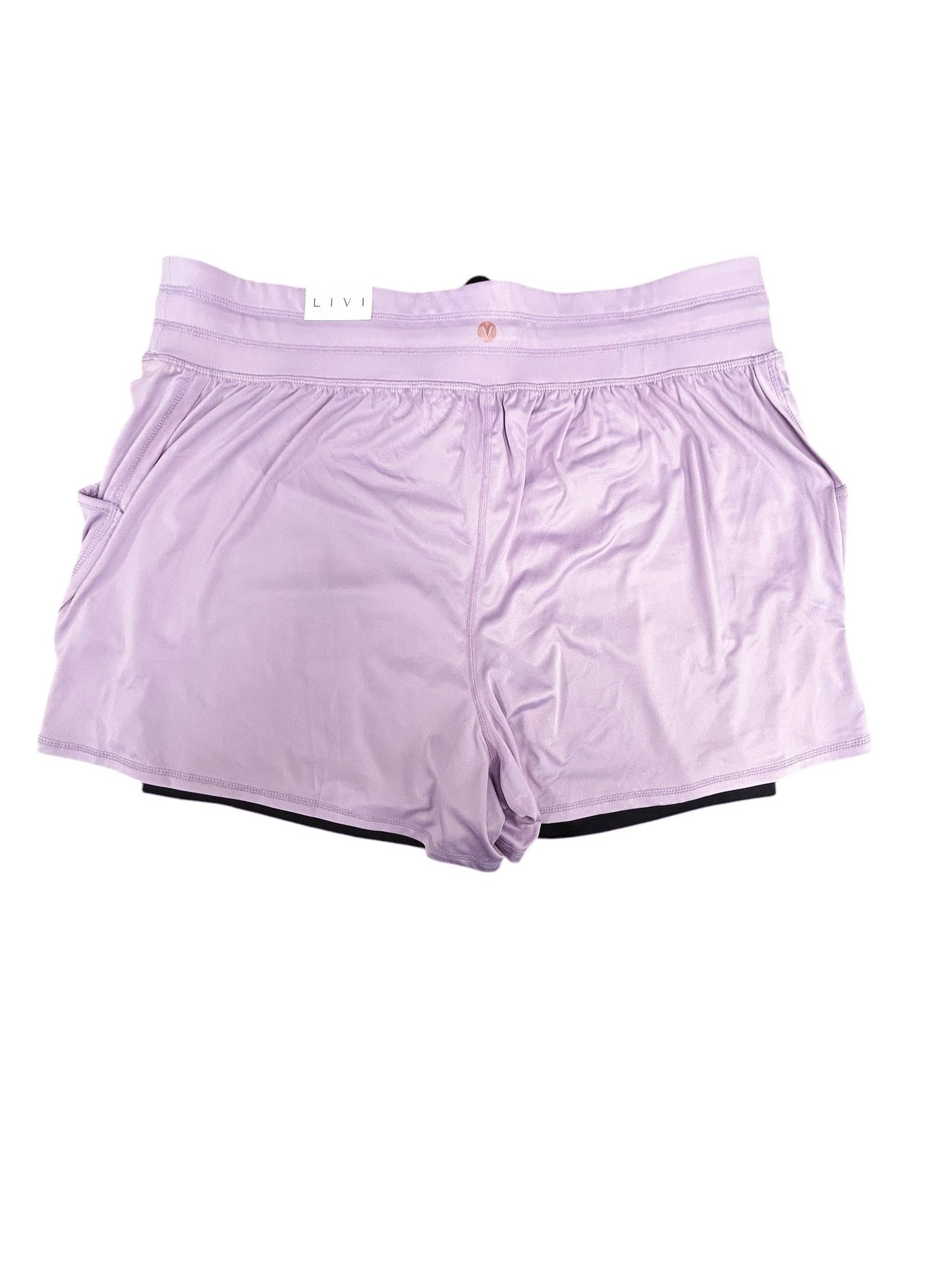 Athletic Shorts By Livi Active In Mauve, Size: 2X