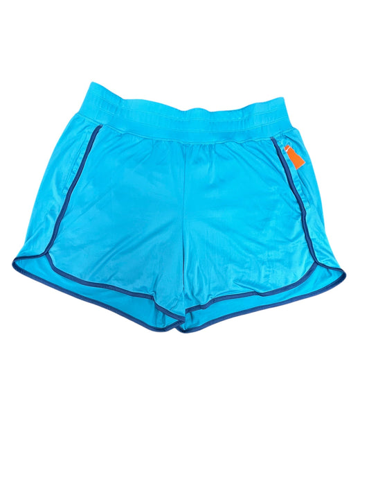 Athletic Shorts By Livi Active In Blue, Size: 2X