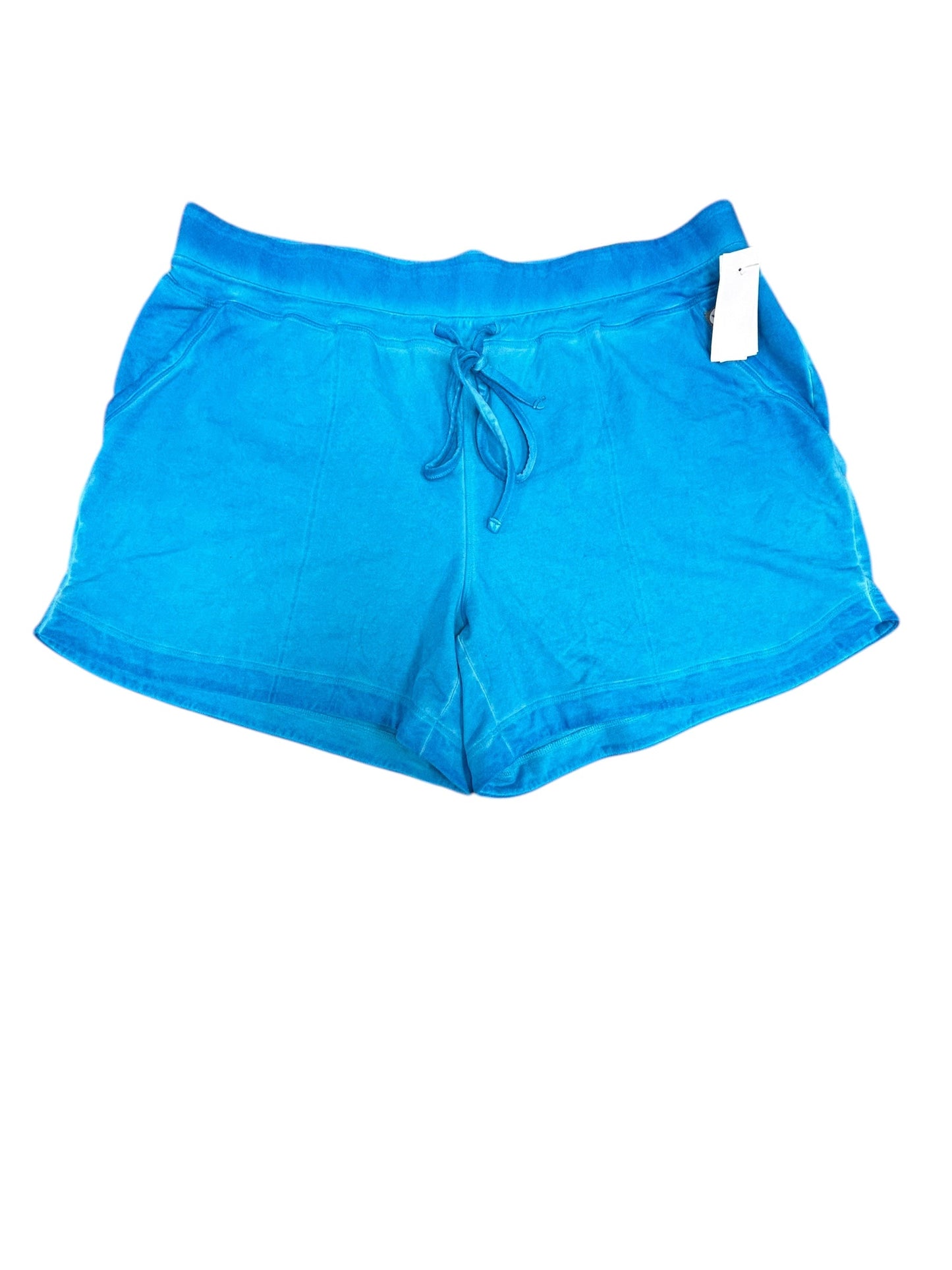 Athletic Shorts By Livi Active In Blue, Size: 2X