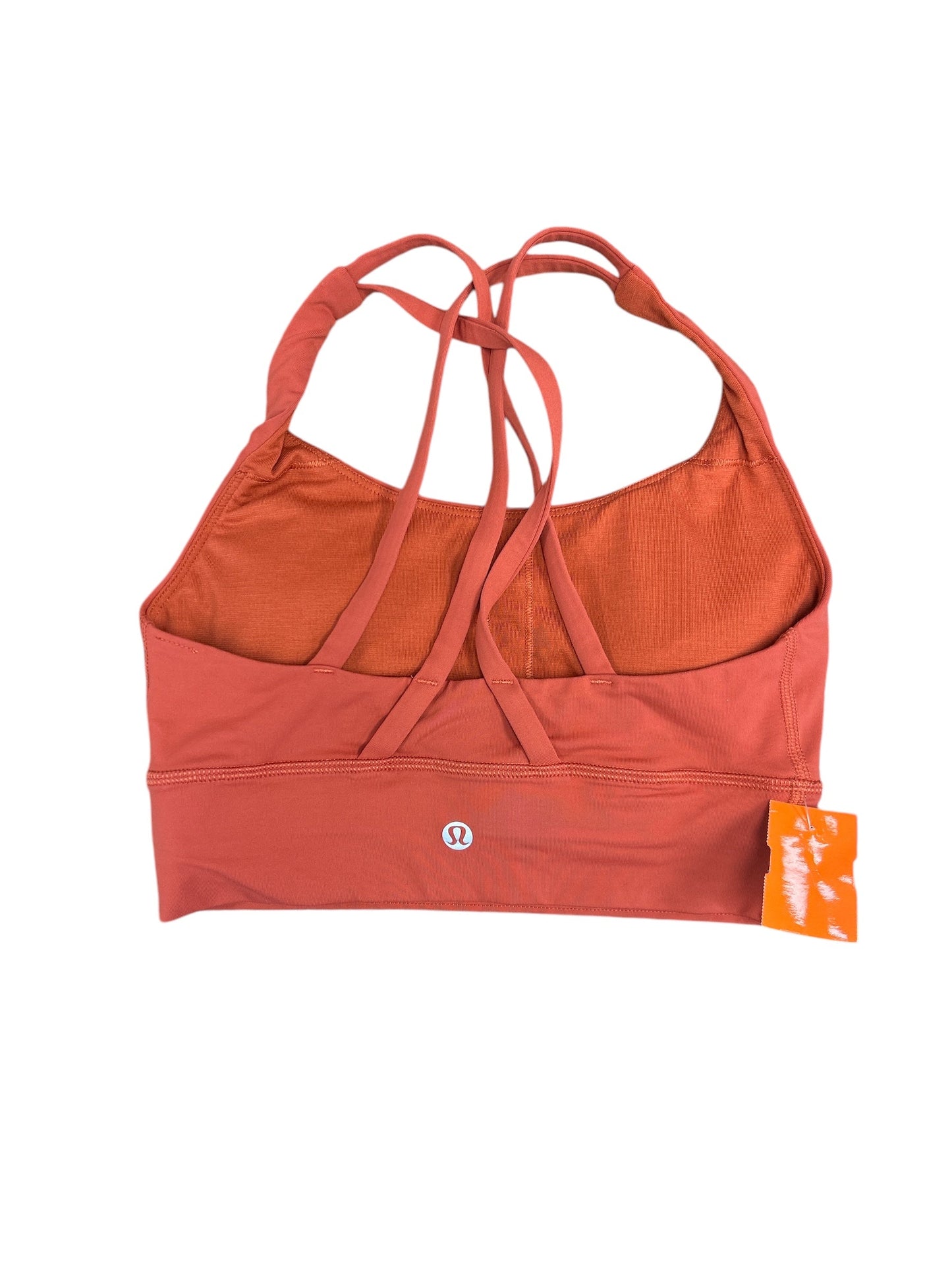 Athletic Bra By Lululemon In Orange, Size: 4