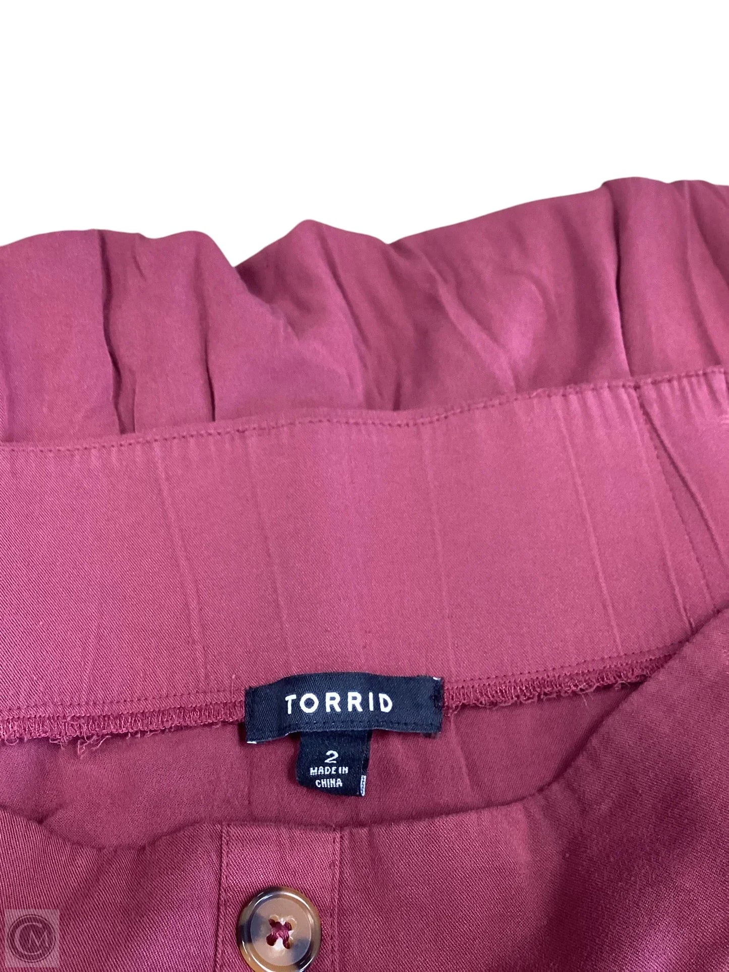 Skirt Midi By Torrid In Pink, Size: 2x