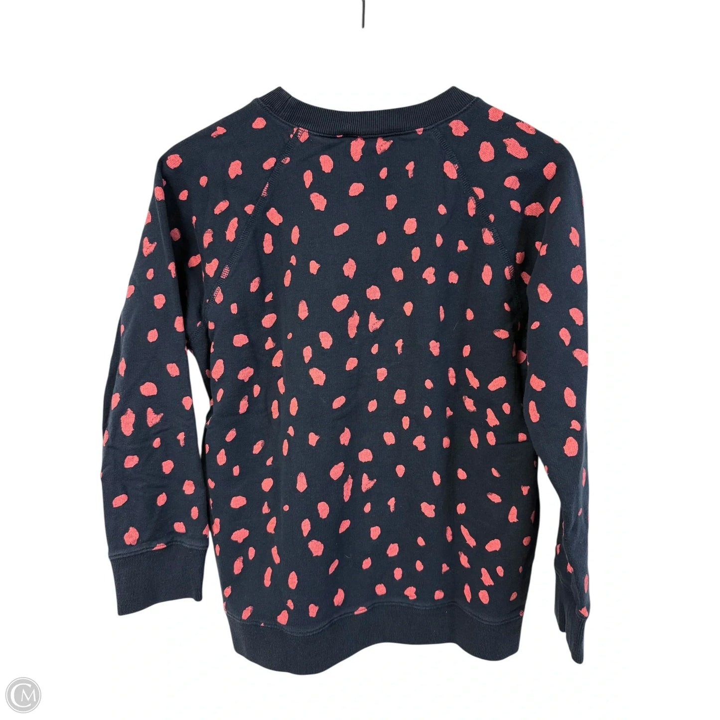 Sweatshirt Crewneck By J. Crew In Blue & Pink, Size: M