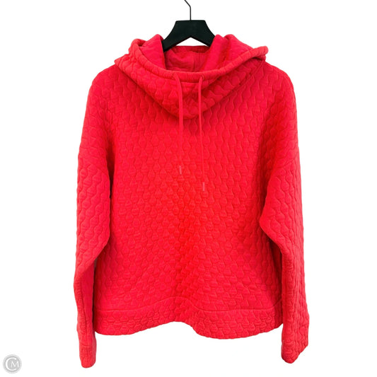 Sweatshirt Hoodie By Gapfit In Red, Size: M