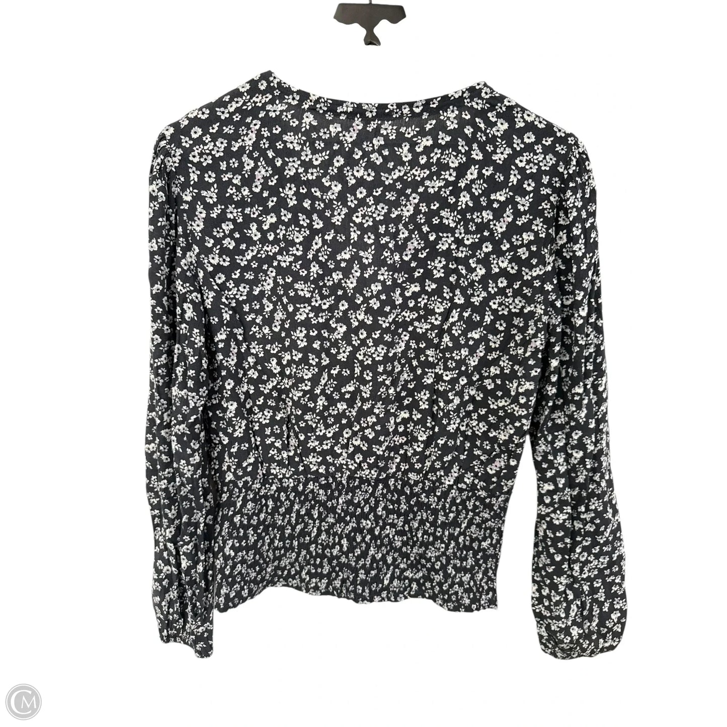 Top Long Sleeve By Maurices In Floral Print, Size: M