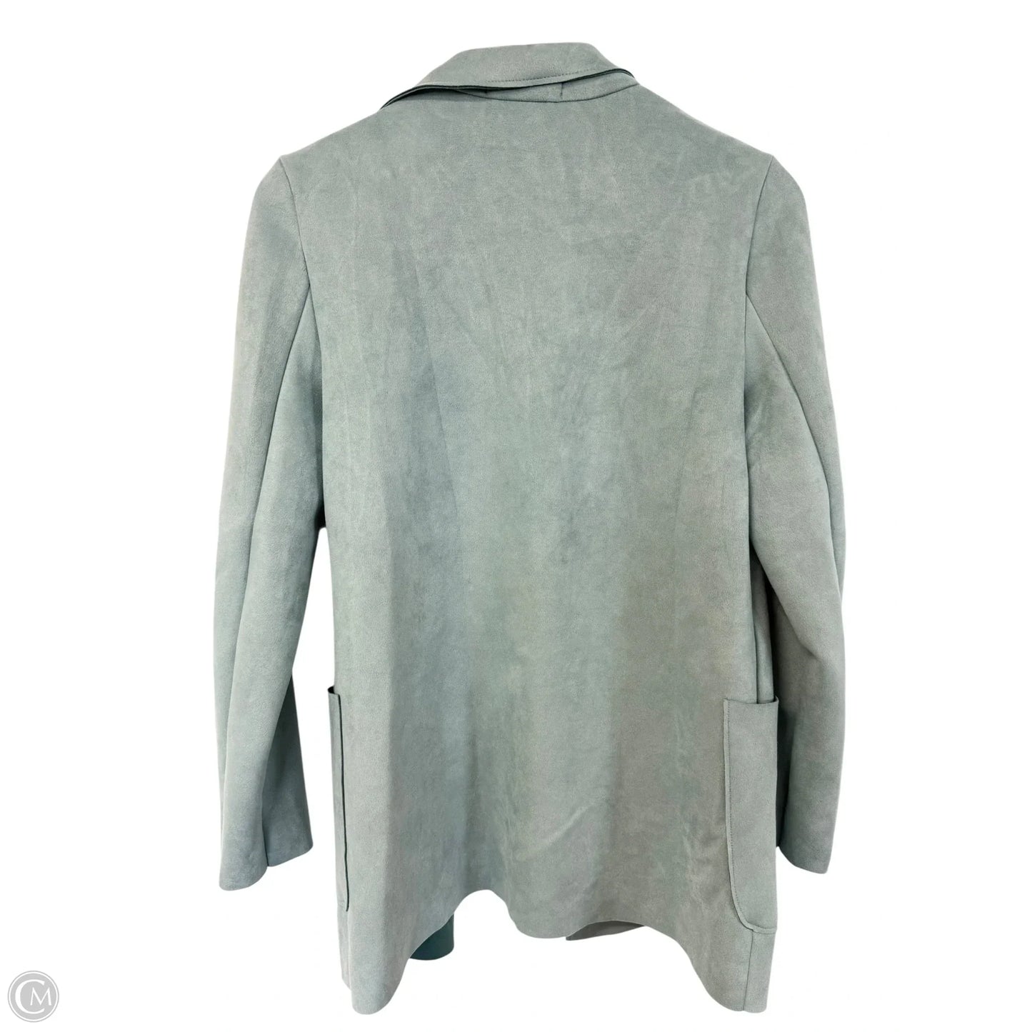 Blazer By Joan Vass In Blue, Size: S