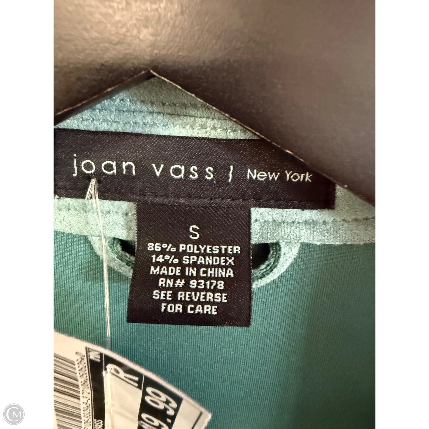 Blazer By Joan Vass In Blue, Size: S