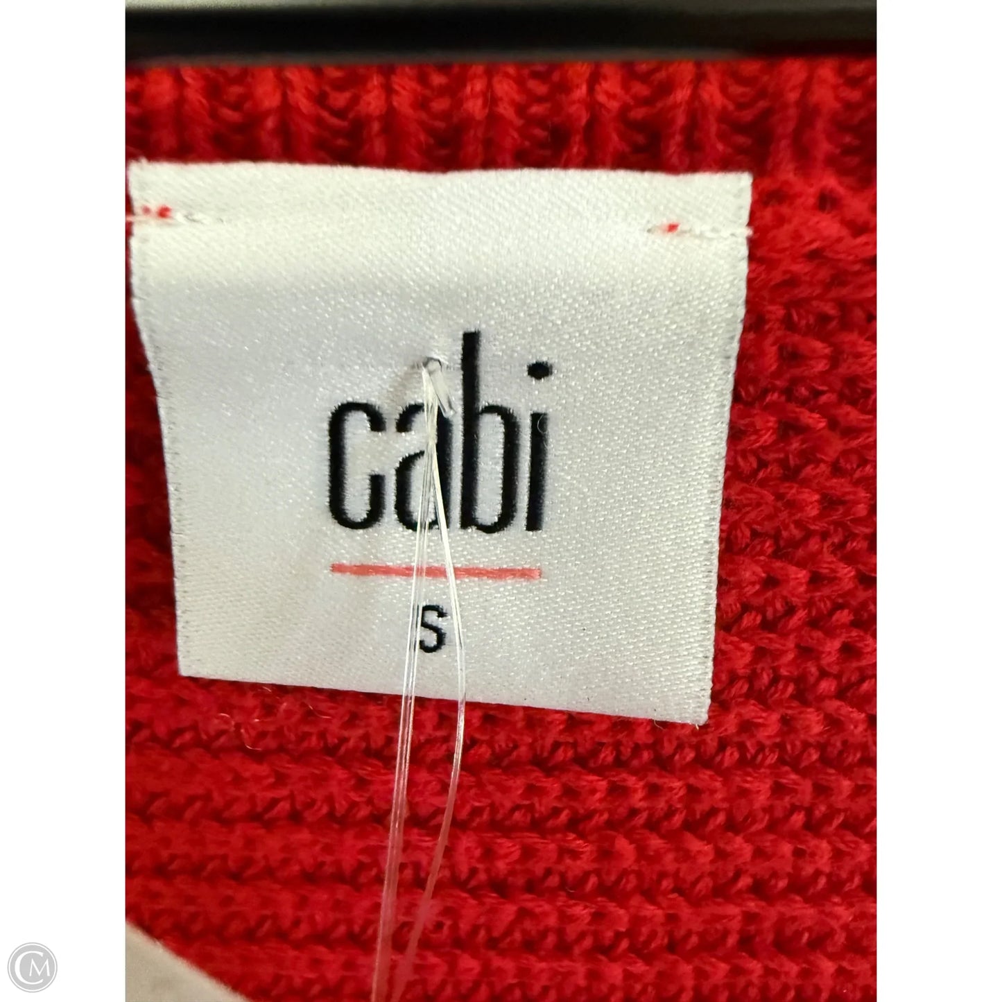 Sweater By Cabi In Red, Size: S