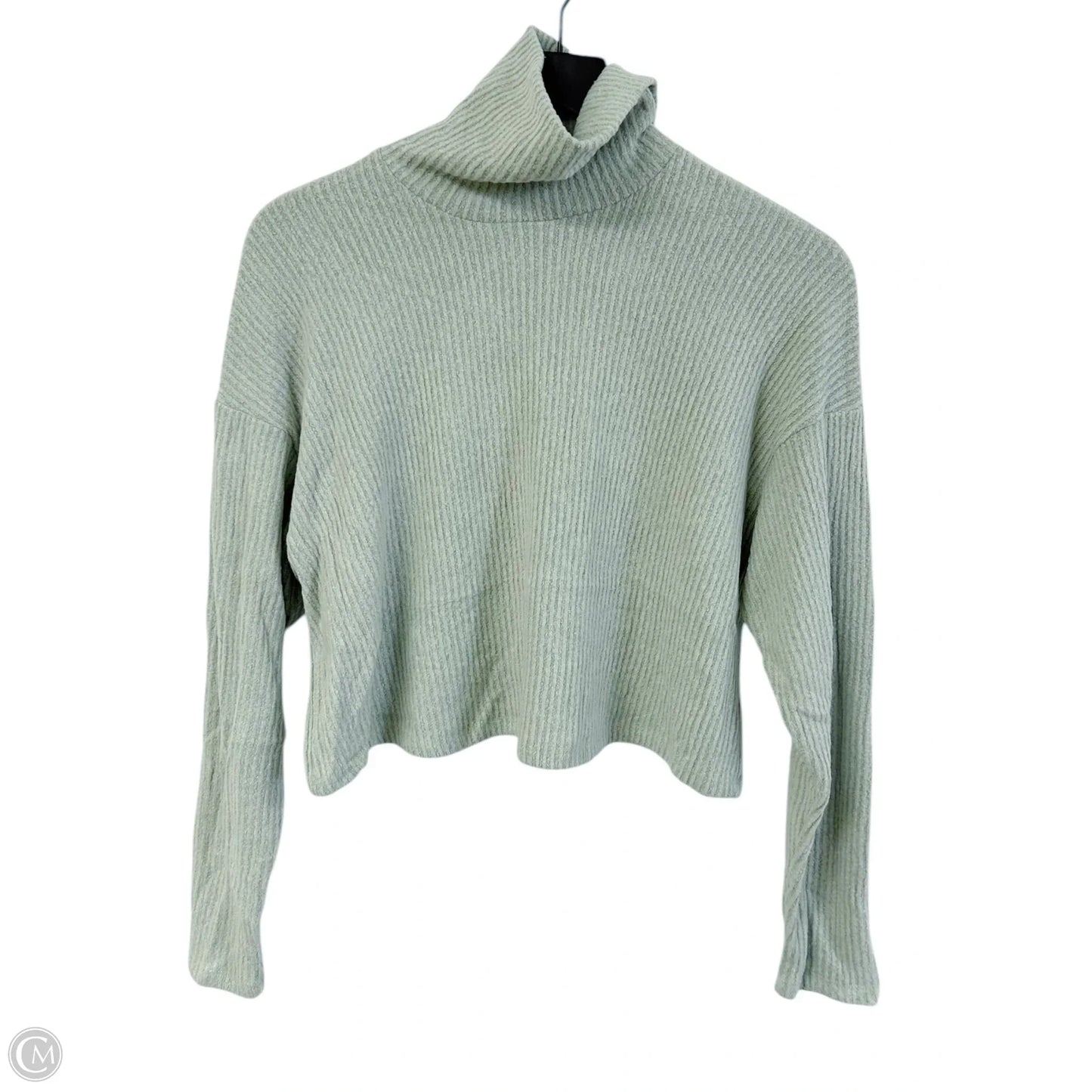 Top Long Sleeve By Moa Moa In Green, Size: M