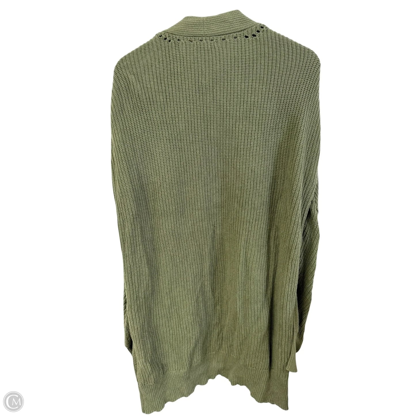 Sweater Cardigan By Bp In Green, Size: M