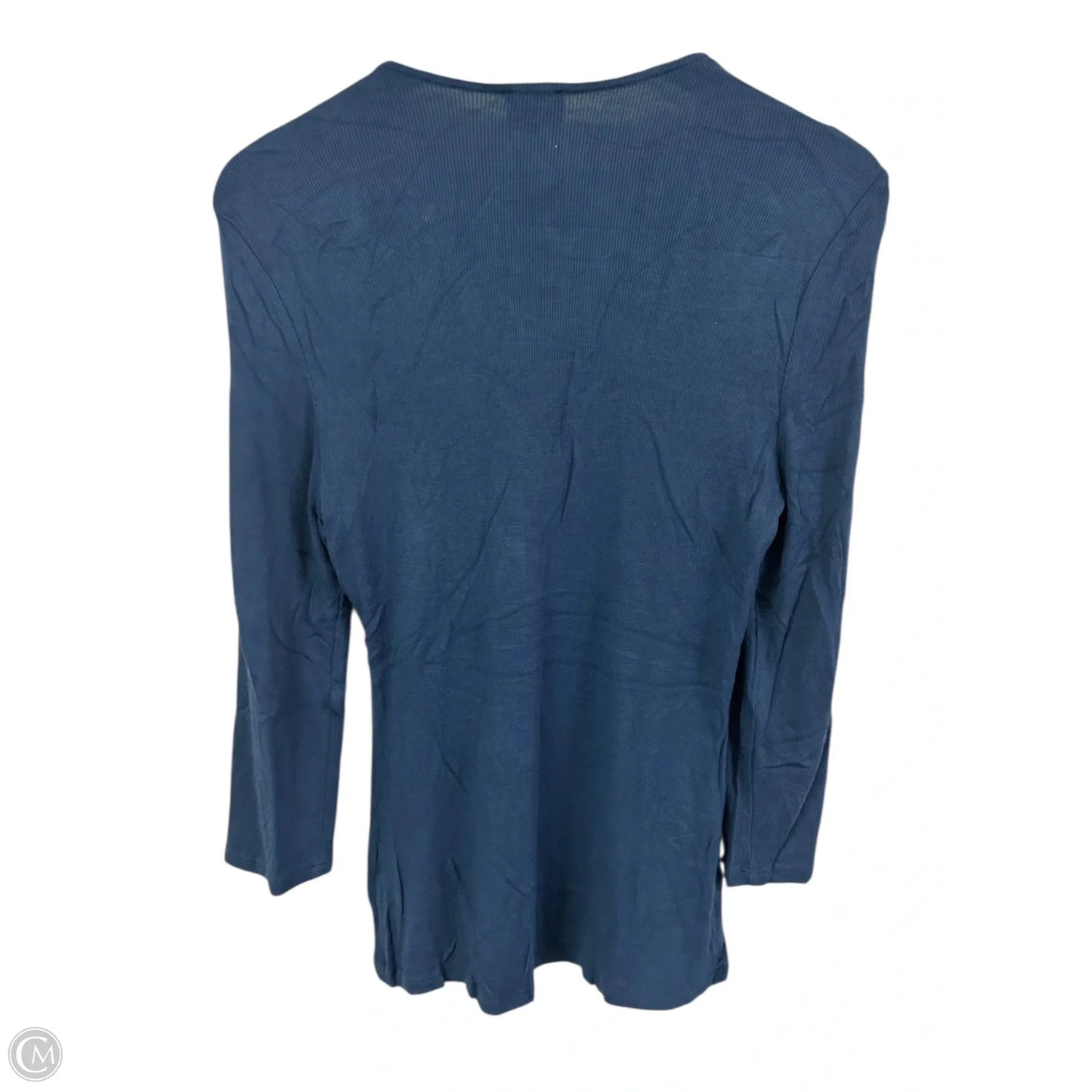 Top Long Sleeve Basic By Inc In Blue, Size: L