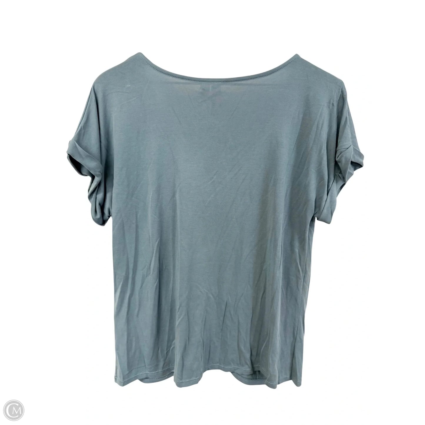 Top Short Sleeve By Alya In Blue, Size: S