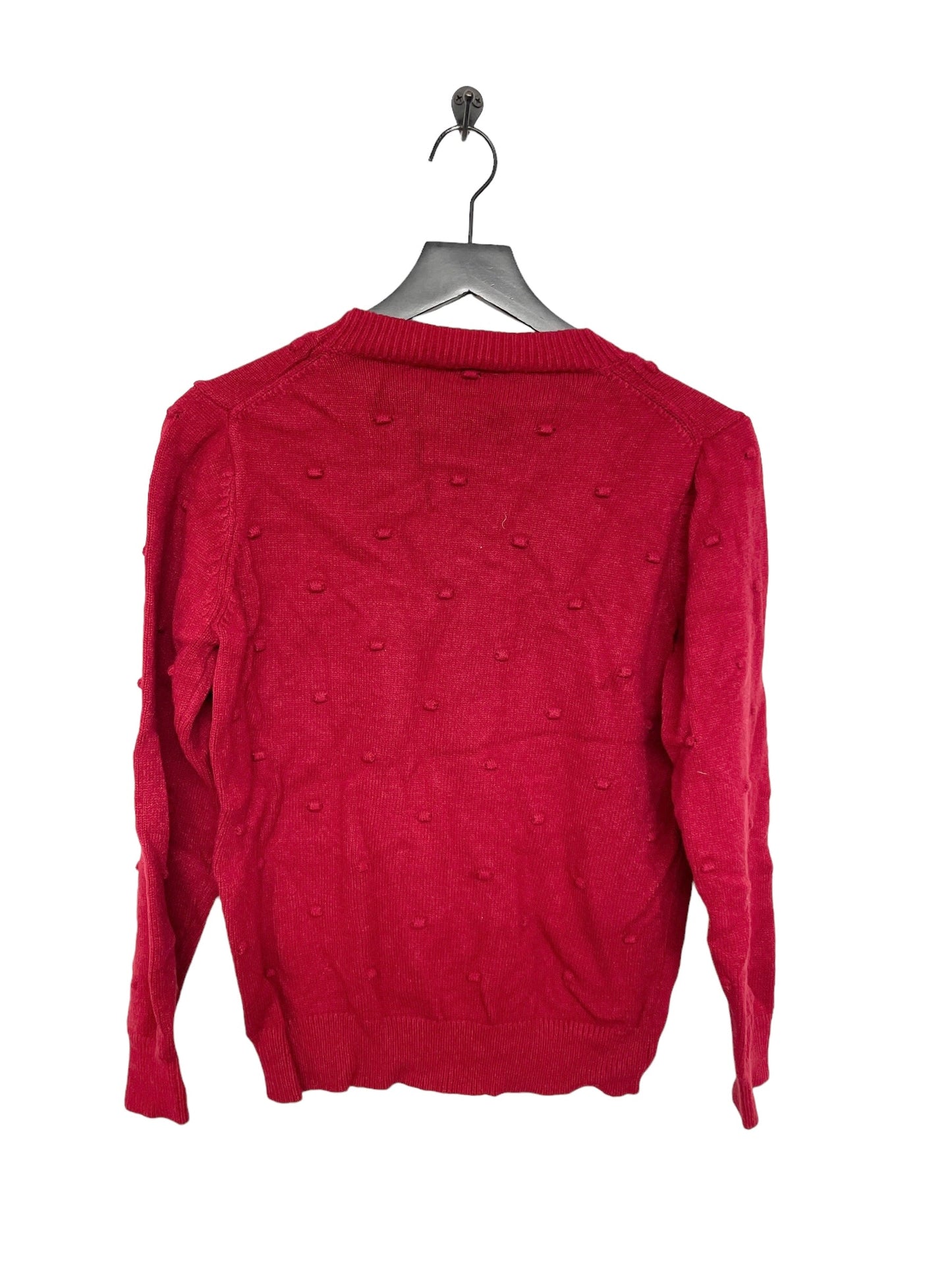 Red Sweater Ny Collection, Size L