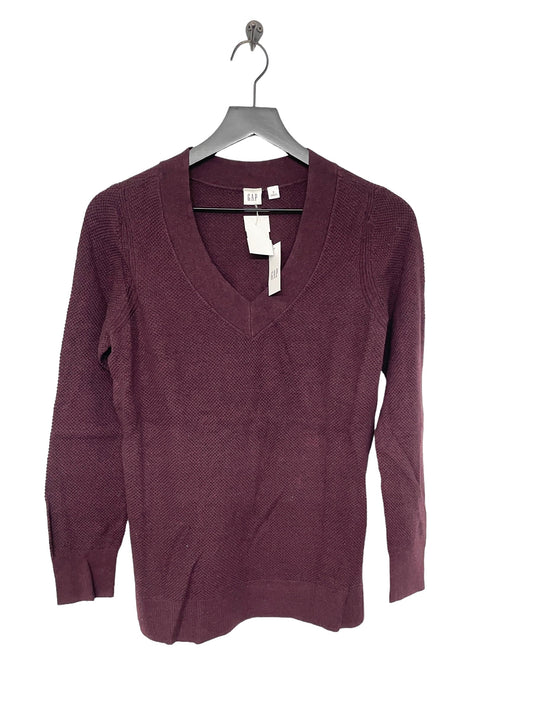 Maroon Sweater Gap O, Size S