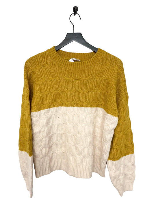 Yellow Sweater Hem & Thread, Size M
