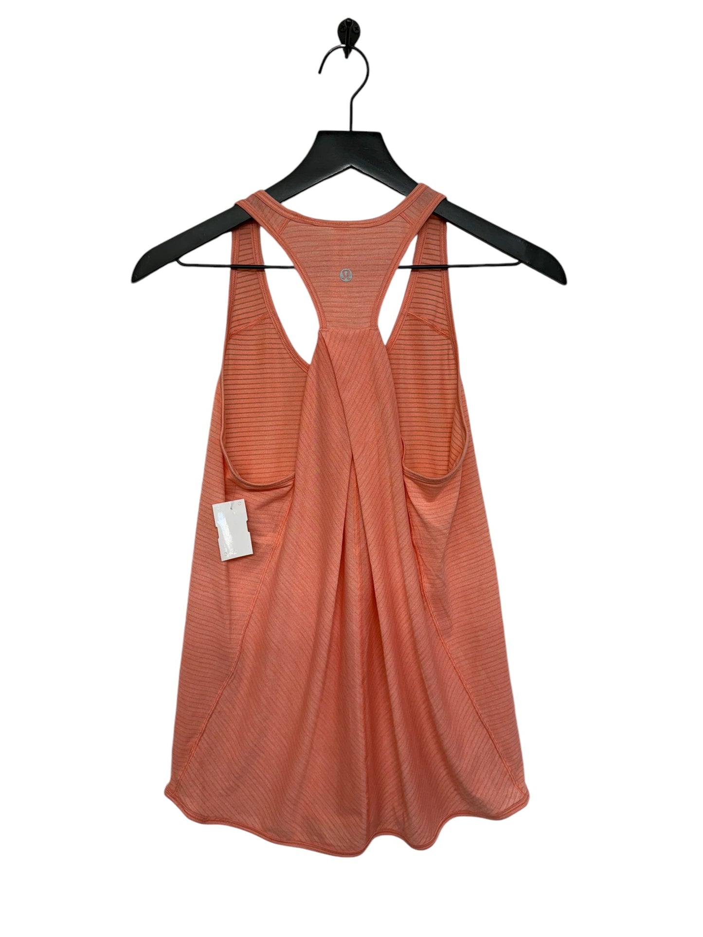 Athletic Tank Top By Lululemon In Peach, Size: 4