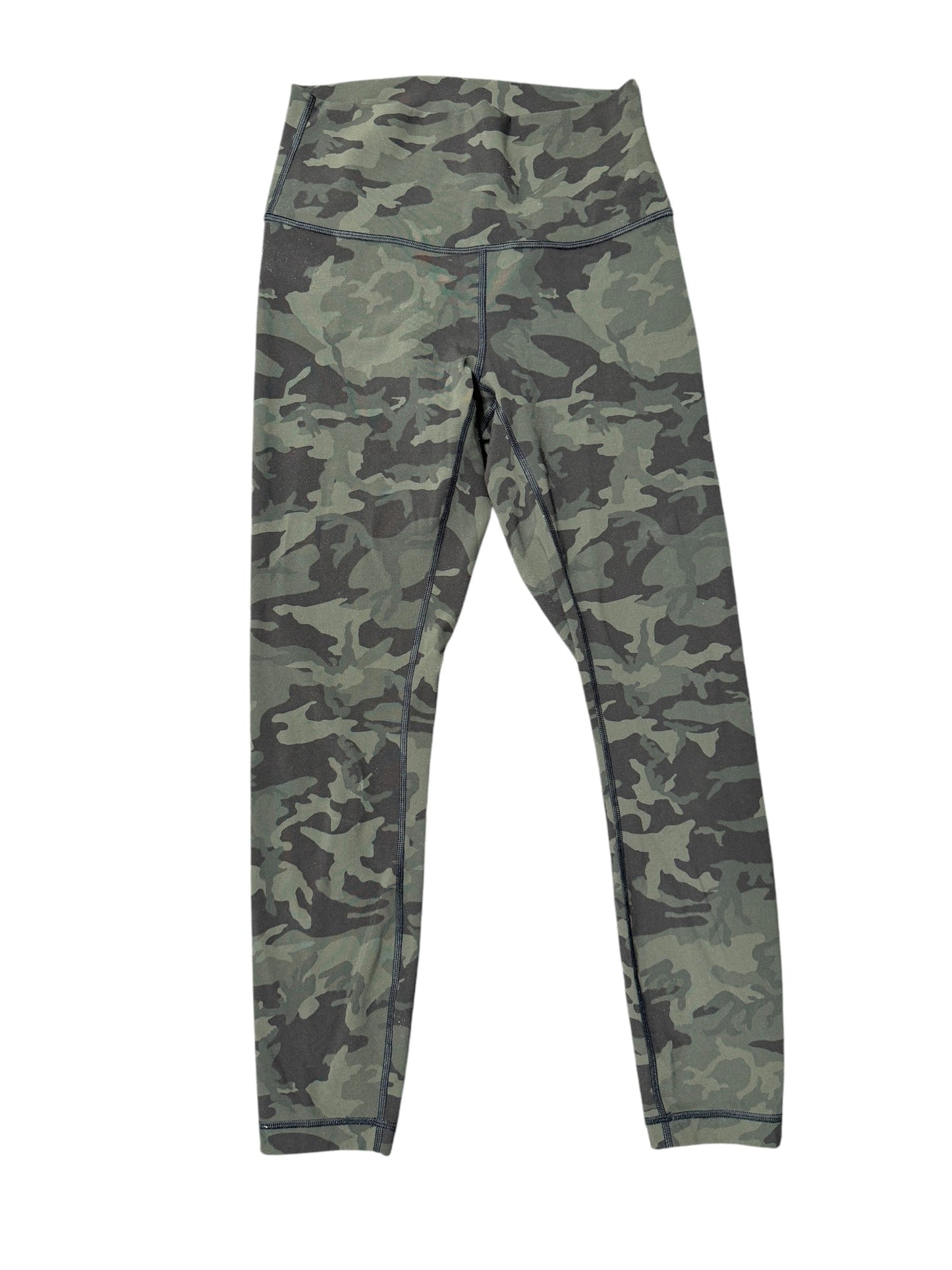 Athletic Leggings By Lululemon In Camouflage Print, Size: 6