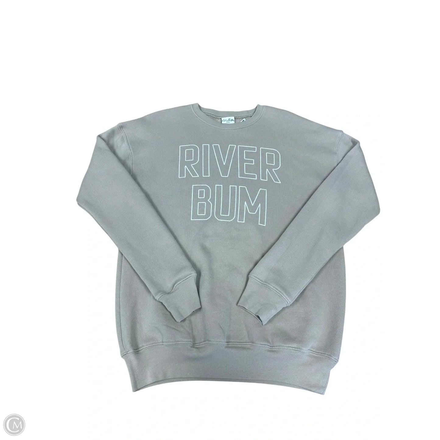 Sweatshirt Crewneck By Clothes Mentor In Tan, Size: S