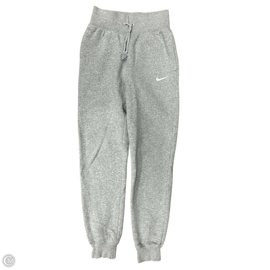 Athletic Pants By Nike Apparel In Grey, Size: Xs