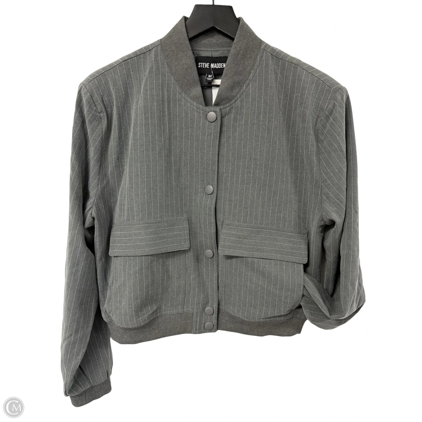 Jacket Other By Steve Madden In Grey, Size: M