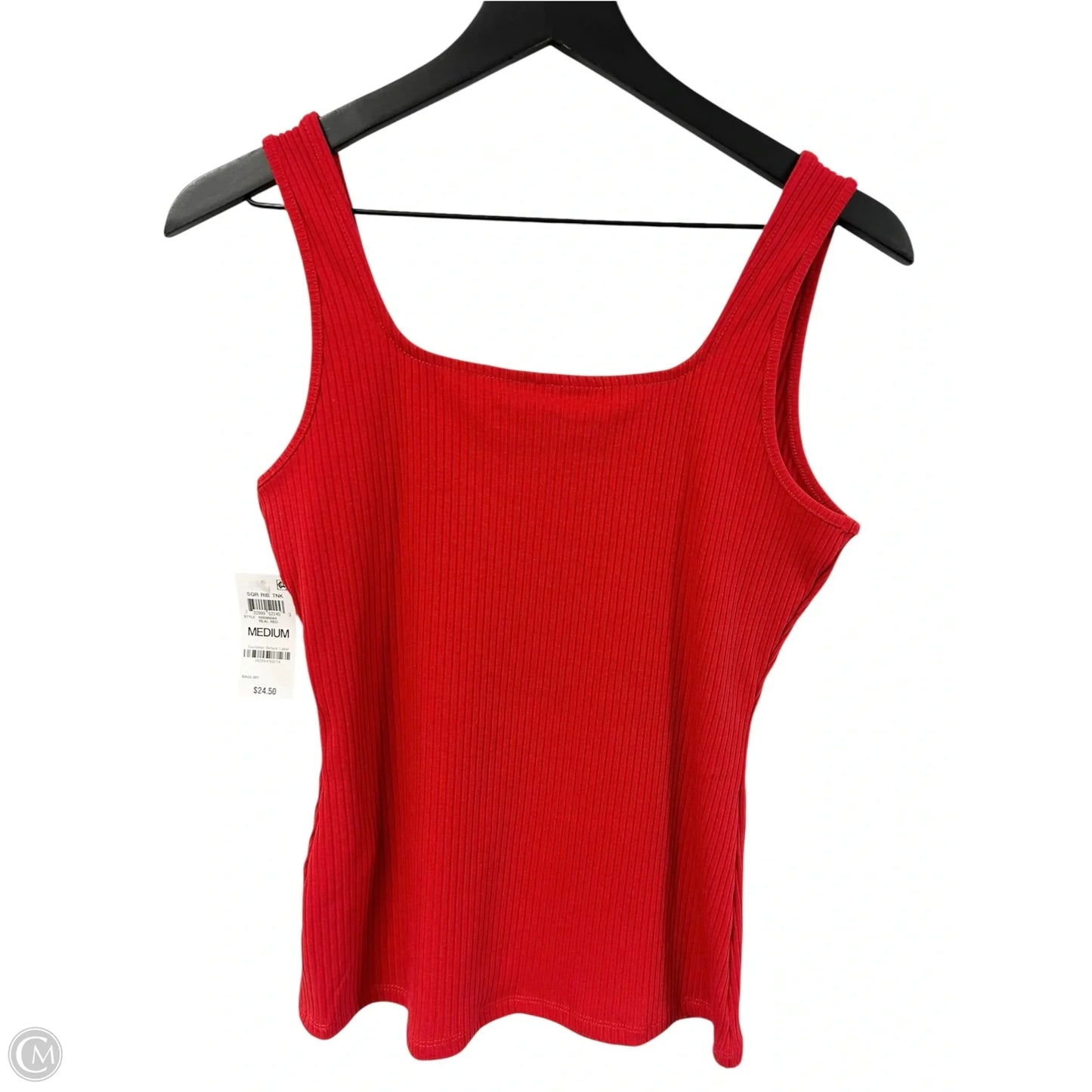 Tank Top By Inc In Red, Size: M