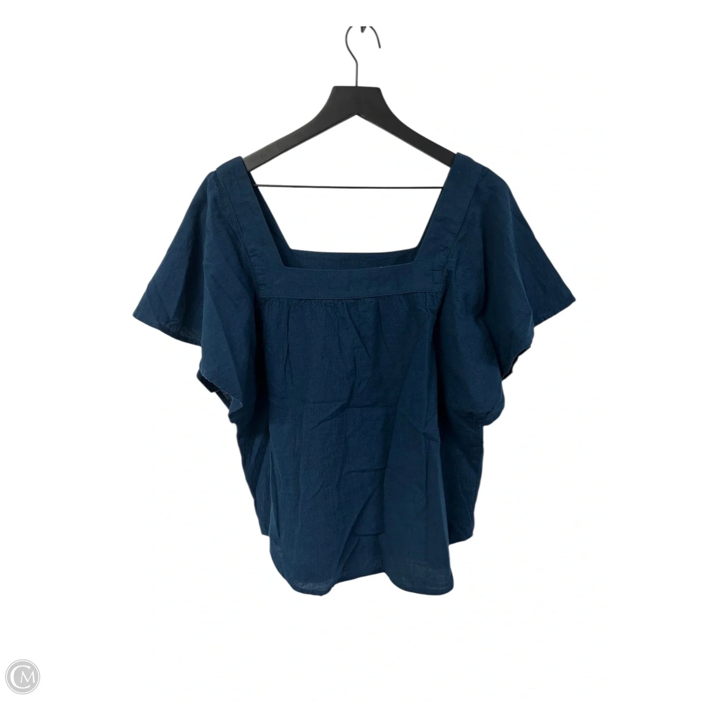 Top Short Sleeve By Sonoma In Blue, Size: M