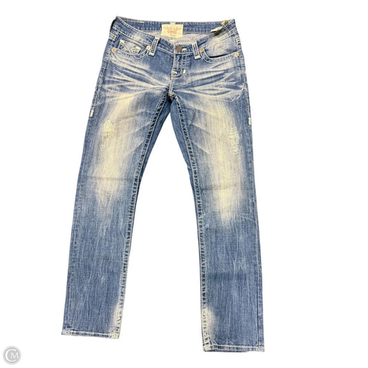 Jeans Boot Cut By Big Star In Blue Denim, Size: 6