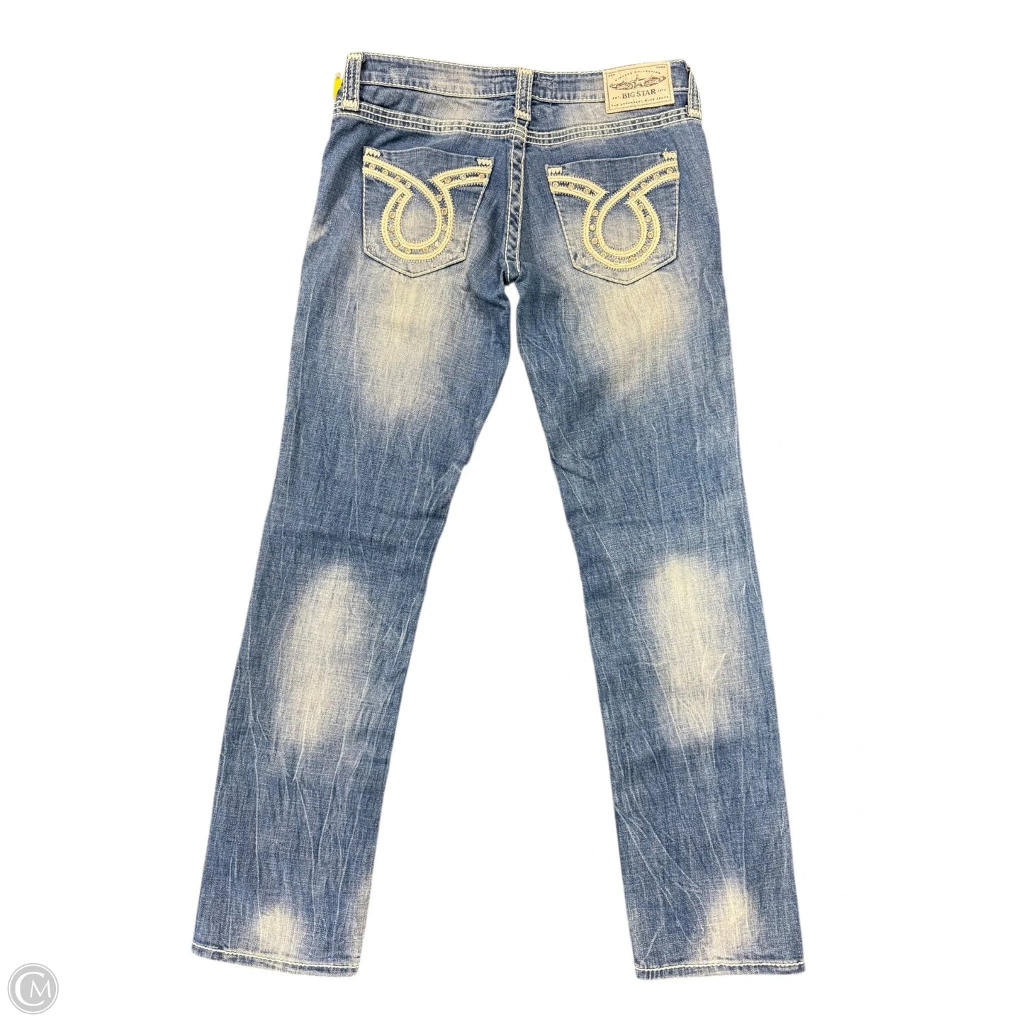 Jeans Boot Cut By Big Star In Blue Denim, Size: 6