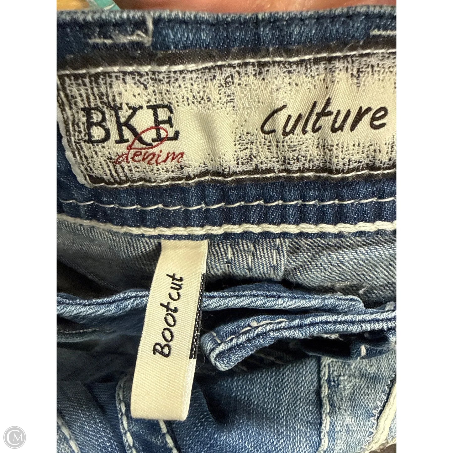 Jeans Boot Cut By Bke In Blue Denim, Size: 6