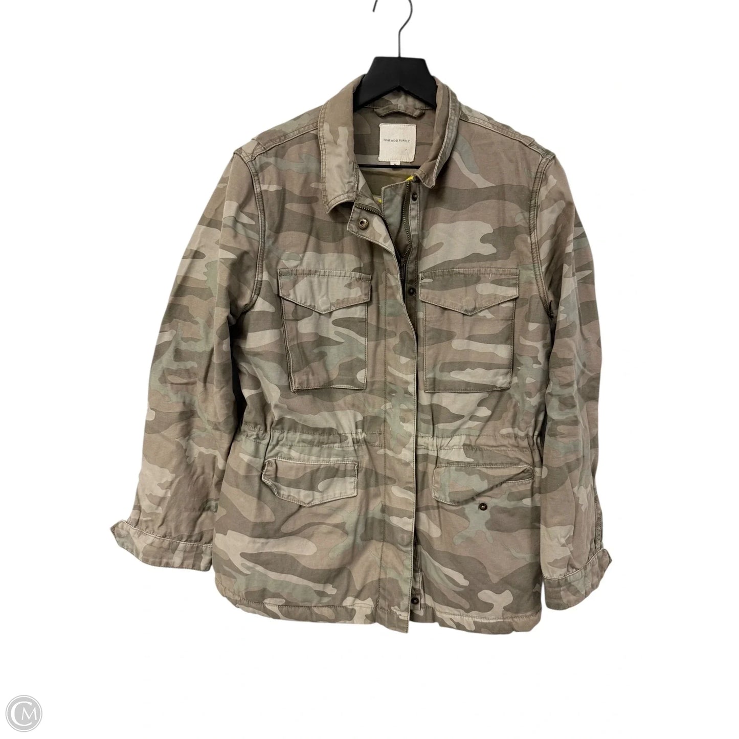 Jacket Other By Thread And Supply In Camouflage Print, Size: M