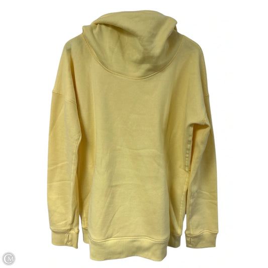 Sweatshirt Hoodie By Zyia In Yellow, Size: Lp