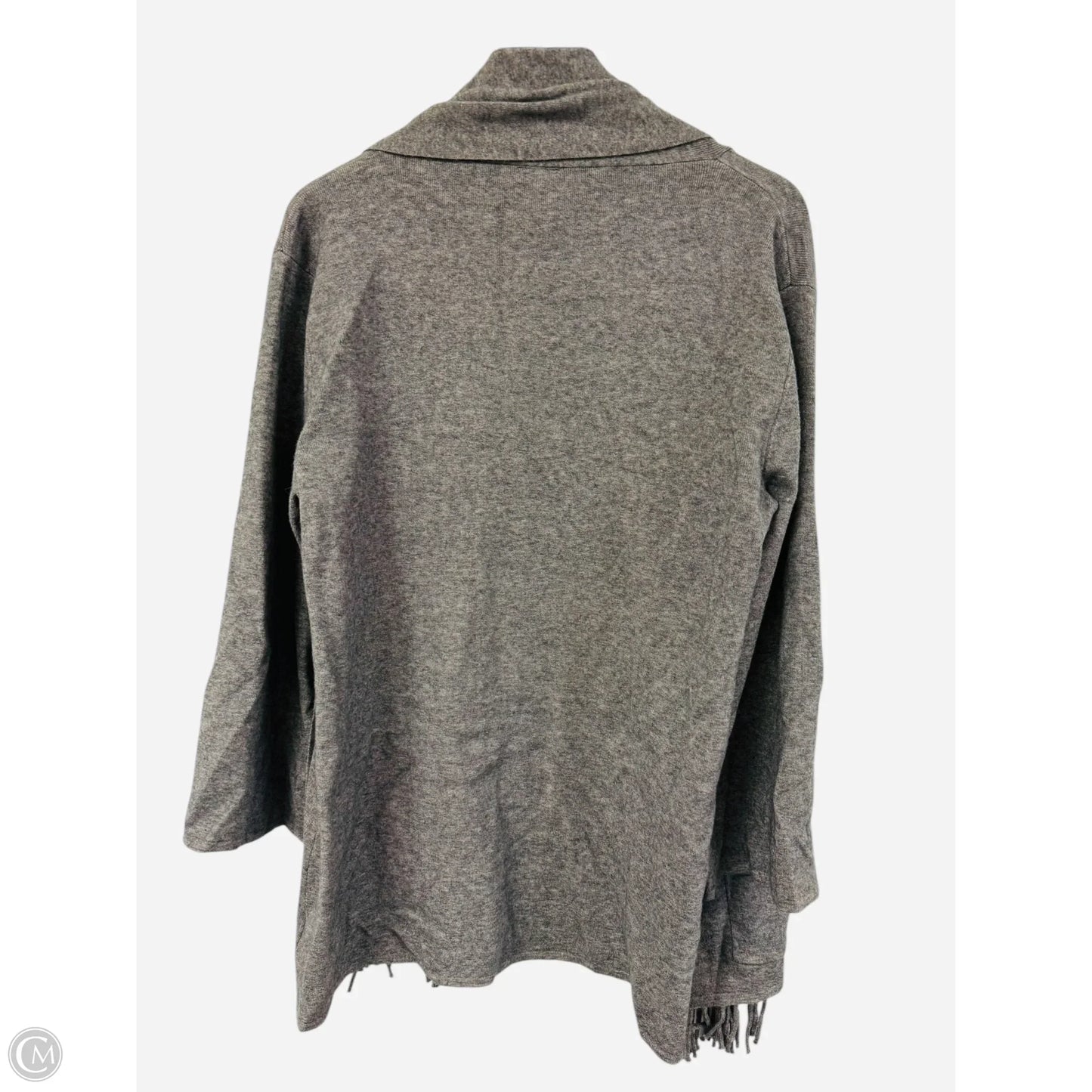 Sweater Cardigan By Ethyl In Grey, Size: Xxl
